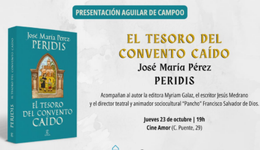 Peridis presenta su nuevo libro "El tesoro del convento caído", en Aguilar de Campoo | Ocio y cultura