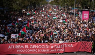 Cientos de miles marchan en Europa en apoyo a palestinos – DW – 05/10/2025