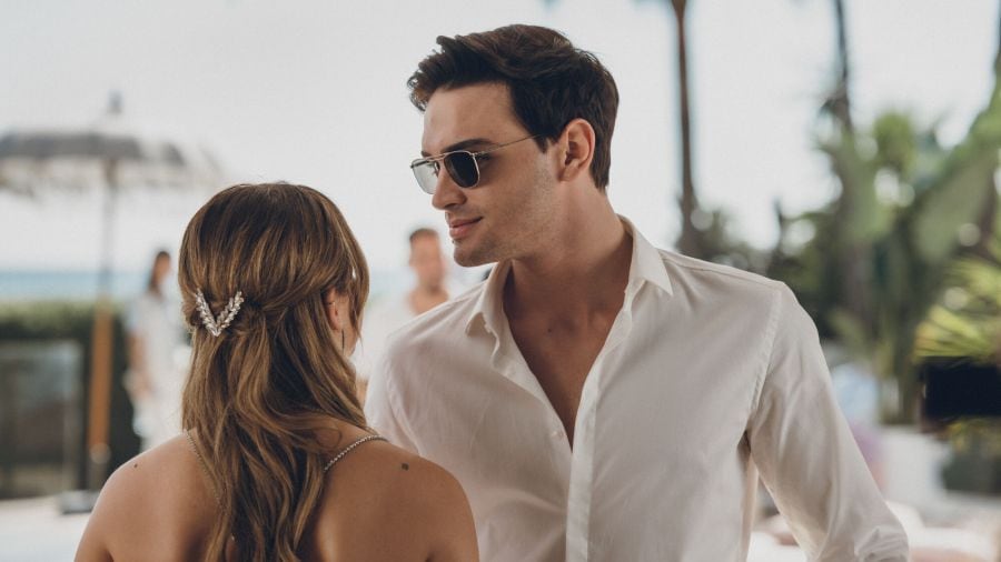 La pareja que protagoniza "Culpa nuestra".