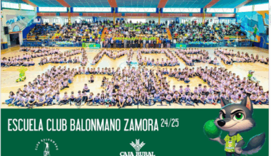 Carnets gratis para la cantera del Balonmano Caja Rural Zamora