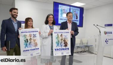 Osakidetza abre el lunes la vacunación de la gripe a mayores de 60 años y menores de 5 con 200 enfermeras más
