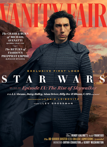 Adam Driver (Crédito Vanity Fair