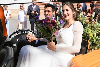 Alberto Herrera y Blanca Llandres