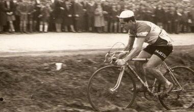 Imágenes del I Premio Gure Bide de Ciclocross celebrado en Elgoibar en 1960