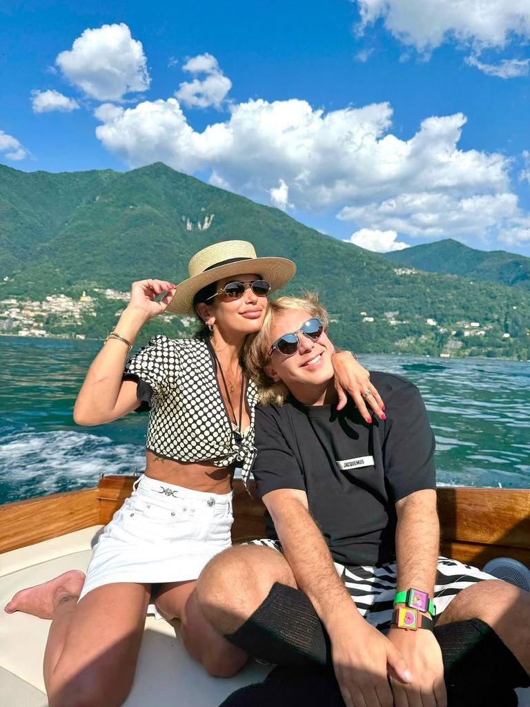 Cristian Castro y Mariela Sánchez