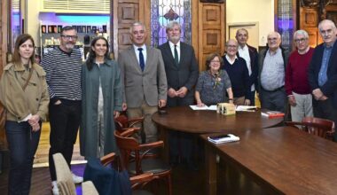 Desde la izquierda: Lorenzo, Dapena, Rosón, García, Vila, Martín, Rueda, Sulleiro, Álvarez, Caeiro y Salgado.