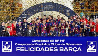 Barça gana el Mundial de Clubes y sitúa el sello ASOBAL en la cima internacional - Noticias - Liga NEXUS ENERGIA ASOBAL - Liga ASOBAL