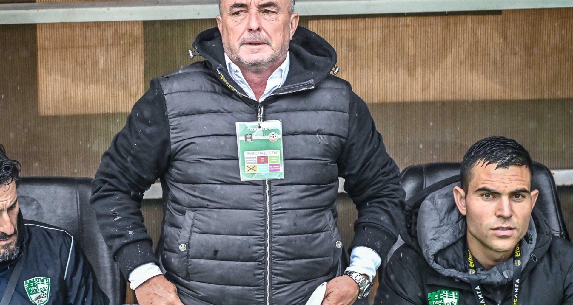 Josu Uribe, durante su etapa en el Beroe búlgaro.