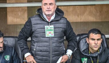 Josu Uribe, durante su etapa en el Beroe búlgaro.