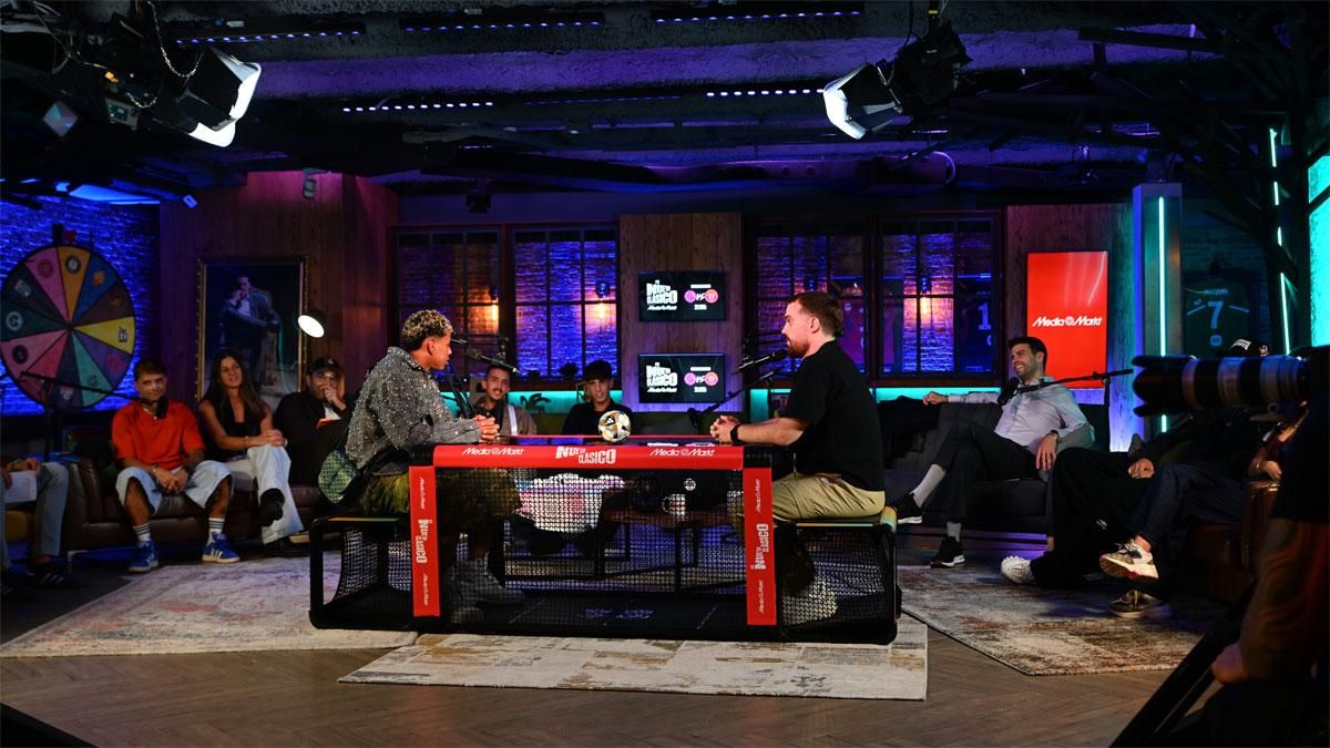 Lamine Yaml e Ibai Llanos, en el cara a cara