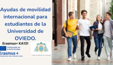 Ayudas destinadas a financiar movilidades con fines de estudio . Universidad de Oviedo.