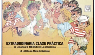 Otra clase práctica de la escuela en Bocairent – Avance Taurino