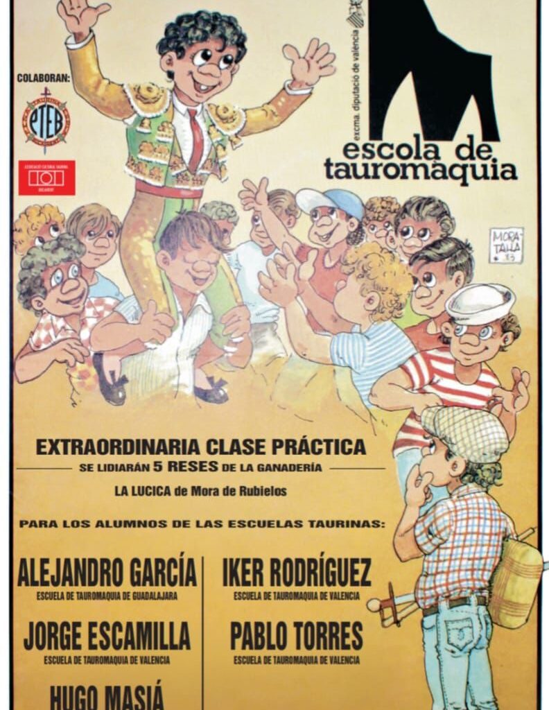 Otra clase práctica de la escuela en Bocairent – Avance Taurino