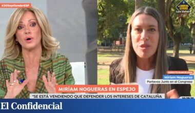 Susanna Griso le para los pies a Míriam Nogueras para desmontar su dura acusación contra 'Espejo público'