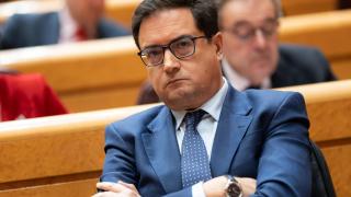 El líder del PSOE de Madrid, Óscar López.