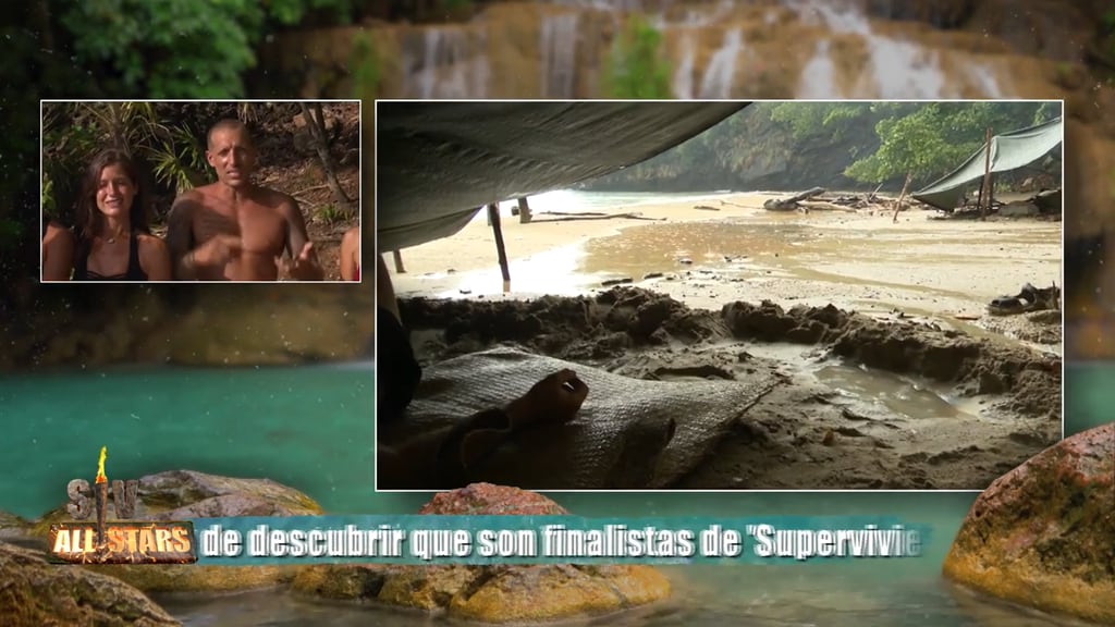 Los concursantes ven las imágenes