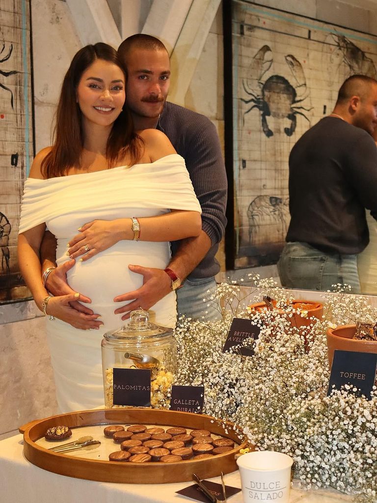 En esta celebración no podía faltar el orgulloso papá de Máximo, Carlos Said.