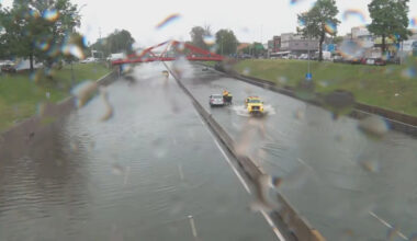 Temporal en Buenos Aires: inundaciones en CABA y en el Conurbano | Hay cortes de luz y rige un alerta naranja