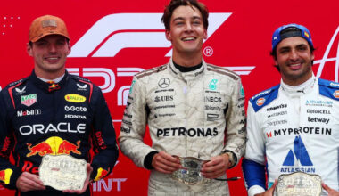 Desastre papaya y Verstappen ya huele el Mundial; Sainz al podio