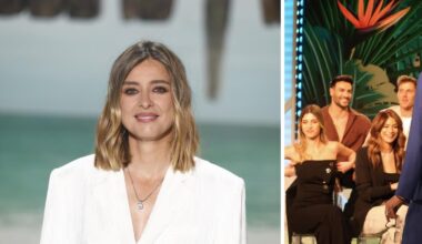 Sandra Barneda con concursantes de LIDLT