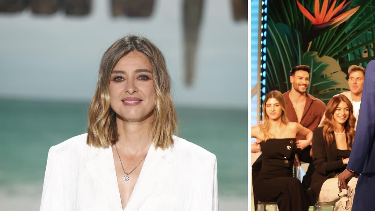 Sandra Barneda con concursantes de LIDLT