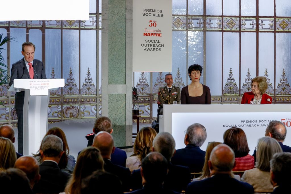 LA REINA SOFÍA PRESIDE LOS PREMIOS DE LAFUNDACIÓN MAPFRE