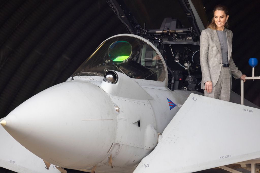 Kate Middleton en simulador