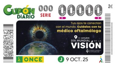 La ONCE dedica un cupón al Día Mundial de la Visión y anima a cuidar los ojos para evitar patologías oculares | Líder en Información Social