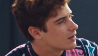 Franco Colapinto presentó los nuevos colores del Alpine en un spot de película que protagoniza junto a Neymar