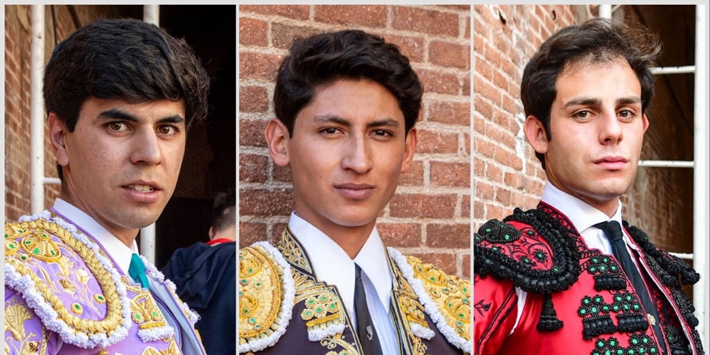 Tres jóvenes valores que ya son presente llenarán de futuro Las Ventas