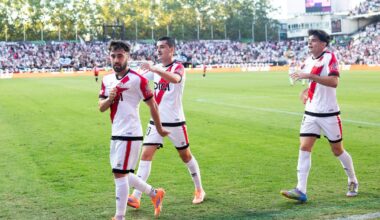 Rayo Vallecano 2 - 0 Shkëndija: resumen, resultado y goles.