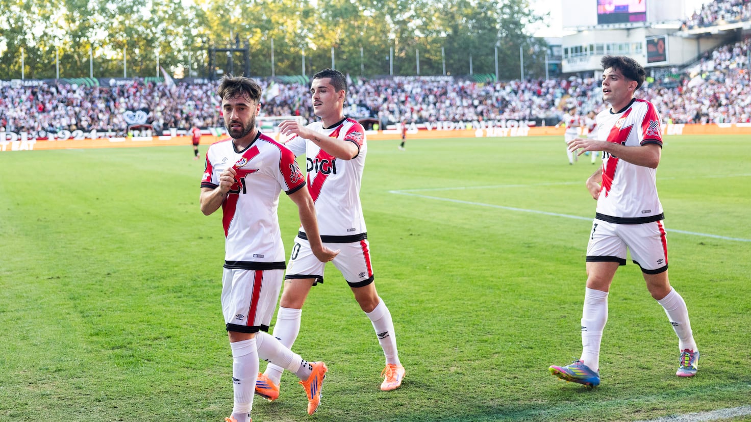 Rayo Vallecano 2 - 0 Shkëndija: resumen, resultado y goles.