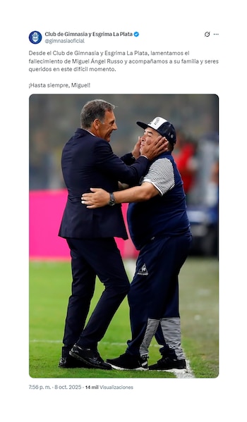 Gimnasia y una foto especial