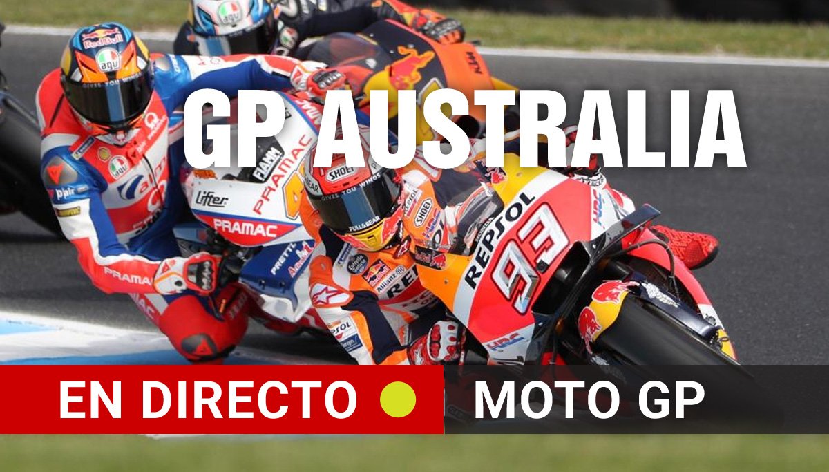 La carrera del Gran Premio de Australia de MotoGP, en directo