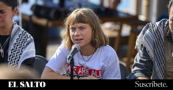 Greta Thunberg relata las torturas sufridas después del secuestro israelí de la Flotilla Global Sumud - El Salto