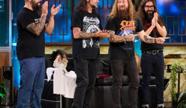 ANGELUS APATRIDA ayer en La Revuelta de David Broncano