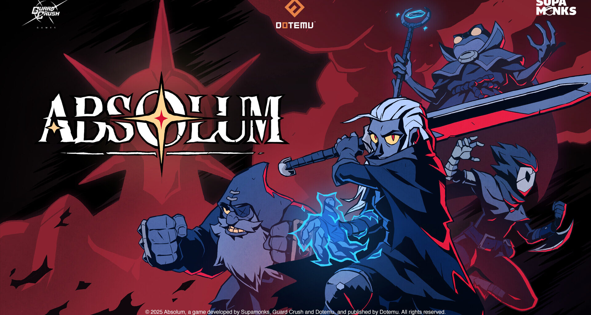 Absolum, el beat 'em up roguelite de Dotemu, ya disponible en PC, Switch, PS4 y PS5