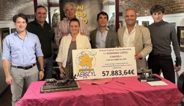 El festival taurino de Aerscyl sigue como un tiro: ¡nuevo récord de beneficios!