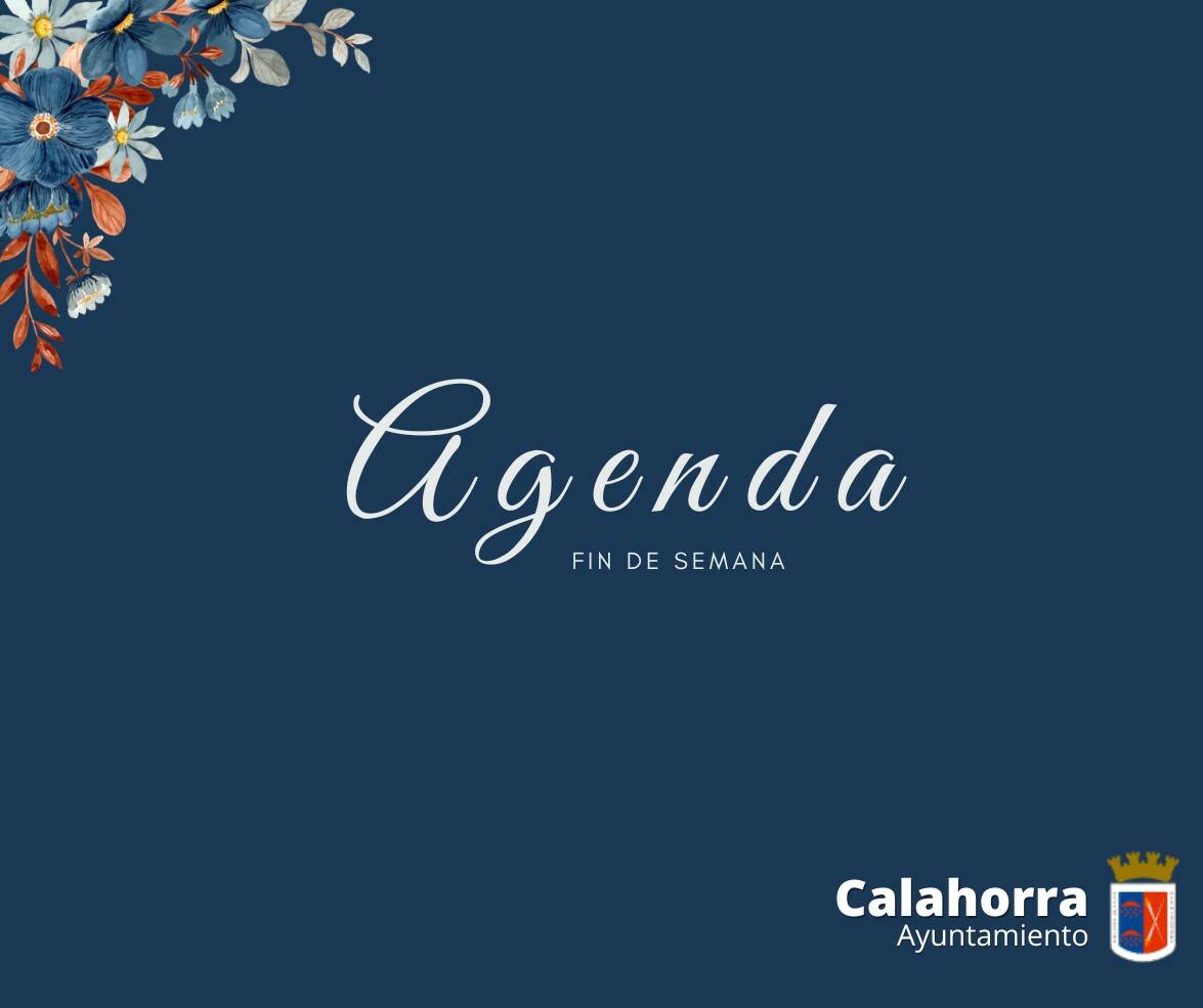 Agenda para el fin de semana