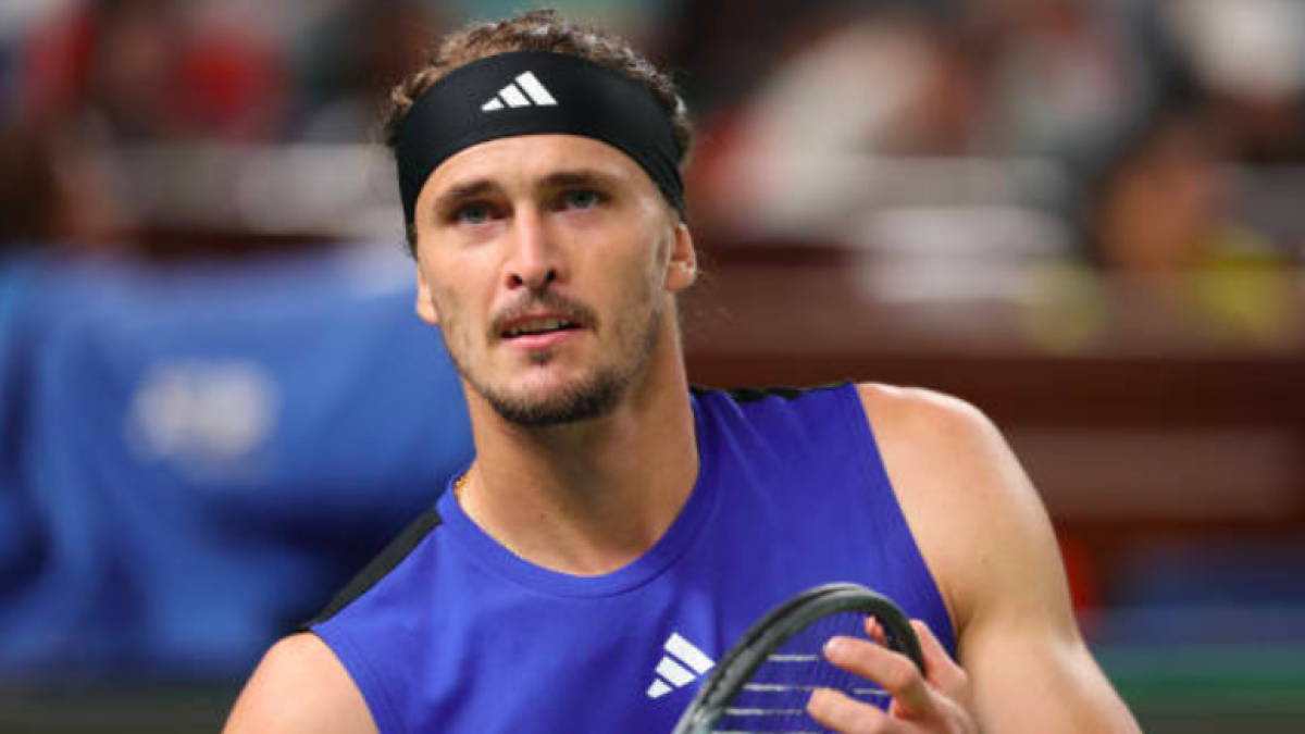 Alexander Zverev habla sobre su estado de salud en Shanghái. Fuente: Getty