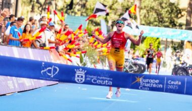 Ana Carballo y Louis Vitiello ganan la Copa de Europa de Triatlón Ceuta 2025