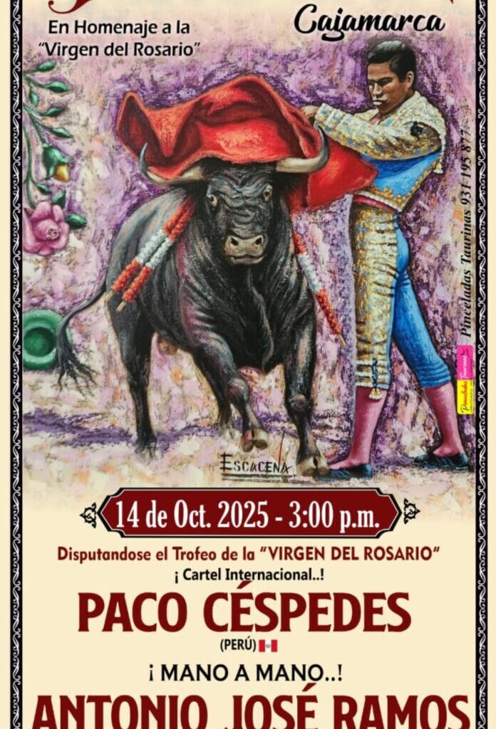 Antonio José Ramos en «Mano a Mano’ con «Paco» Céspedes  en Ichocán, Perú 