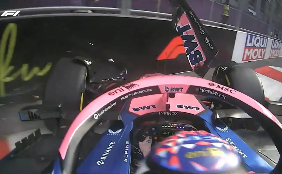 Choque de Colapinto, seis banderas rojas y pole para Verstappen: así fue la accidentada clasificación de la Fórmula 1 en Bakú