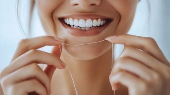 El uso diario de hilo