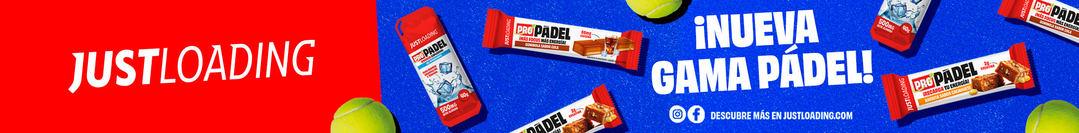 Descubre la gama de productos JustLoading diseñados para el pádel