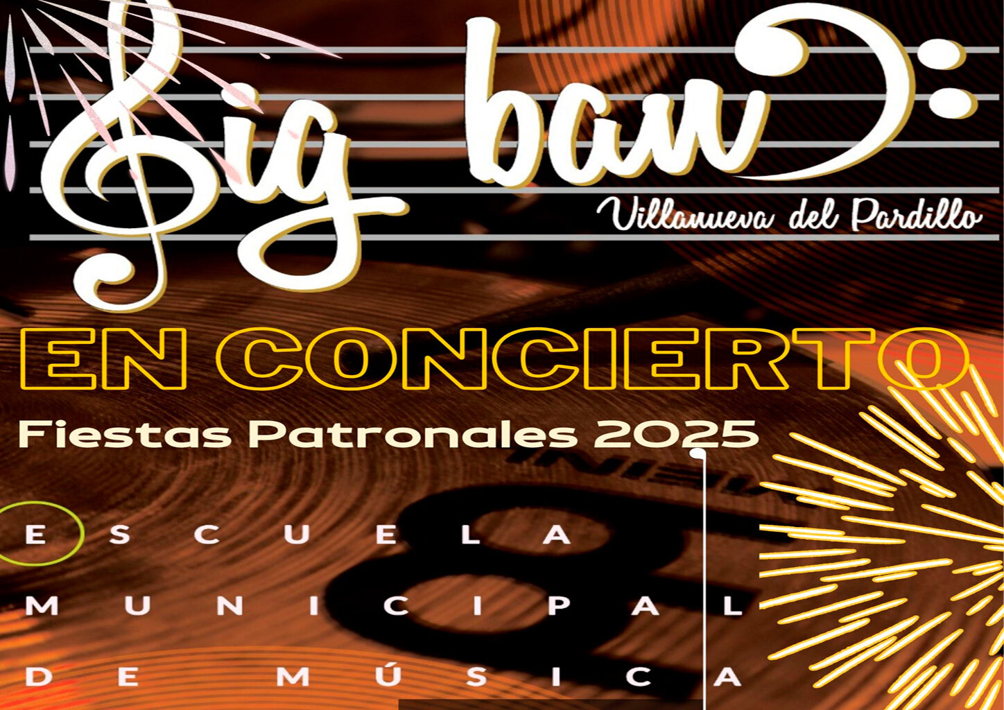 Concierto de la Big Band de Villanueva del Pardillo en las Fiestas Patronales'25