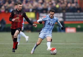 Reguilón, en el Tottenham (Reuters/Jason