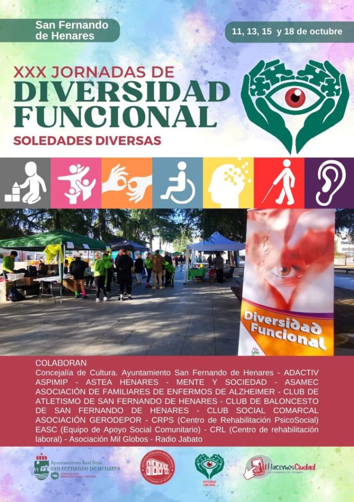Comienza la ‘cuenta atrás’ para la celebración de las XXX Jornadas de Diversidad Funcional