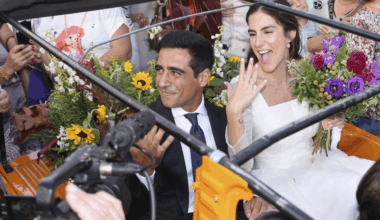 Romántica boda de Alberto Herrera y Blanca Llandres en Sanlúcar de Barrameda