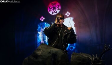 GALERÍA | Recycled J hace vibrar a Soria con el mejor rap y 'San Jorge'